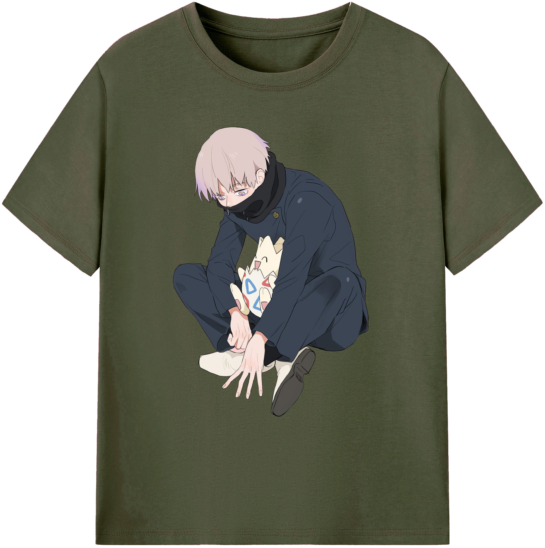 （画像用） 呪術廻戦 Jujutsu Kaisen 綿100％ メンズ半袖Tシャツ｜肌触りやわらか＆通気性
